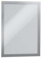 DURABLE Magnetrahmen selbstklebend DURAFRAME® silber A4, 2 St.