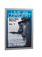 DURABLE Magnetrahmen selbstklebend DURAFRAME® silber A3, 2 St.