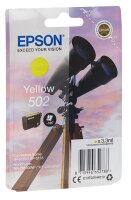 EPSON 502/T02V44 (Fernglas) gelb Druckerpatrone