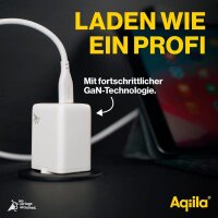 Aqiila® Chargebird W2 GaN-Ladeadapter weiß, 45 Watt