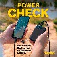 Aqiila® POWERBIRD B5 Powerbank 5.000 mAh schwarz