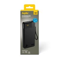 Aqiila® POWERBIRD B20+ Powerbank 20.000 mAh schwarz