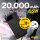Aqiila® POWERBIRD B20+ Powerbank 20.000 mAh schwarz