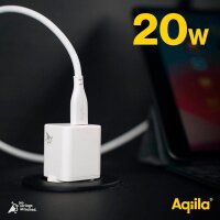 Aqiila® Chargebird W1 Ladeadapter weiß, 20 Watt