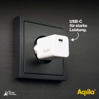 Aqiila® Chargebird W1 Ladeadapter weiß, 20 Watt