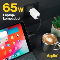 Aqiila® Chargebird W3 Ladeadapter weiß, 67 Watt