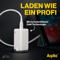 Aqiila® Chargebird W3 Ladeadapter weiß, 67 Watt