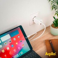 Aqiila® Chargebird W3 Ladeadapter weiß, 67 Watt