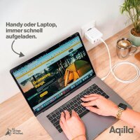 Aqiila® Chargebird W4 GaN-Ladeadapter weiß, 120...