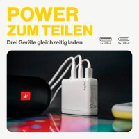 Aqiila® Chargebird W4 GaN-Ladeadapter weiß, 120 Watt