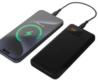 Aqiila® POWERBIRD B10 Powerbank 10.000 mAh schwarz