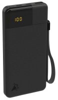 Aqiila® POWERBIRD B10 Powerbank 10.000 mAh schwarz