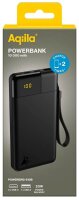 Aqiila® POWERBIRD B10 Powerbank 10.000 mAh schwarz