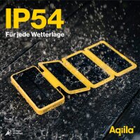 Aqiila® POWERBIRD BS10 Solar-Powerbank 10.000 mAh gelb