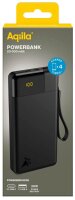 Aqiila® POWERBIRD B20 Powerbank 20.000 mAh schwarz