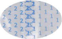 FIRST AID ONLY® Blasenpflaster P-10070 transparent 6,8 x 4,3 cm, 6 St.