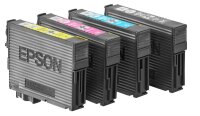 EPSON 502XL/T02W64 (Fernglas) schwarz, cyan, magenta, gelb Druckerpatronen, 4er-Set