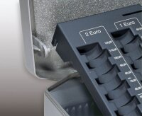 DURABLE Geldkassette 178257 EUROBOXX silber