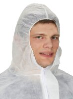 3M unisex Arbeitsoverall weiß Größe M