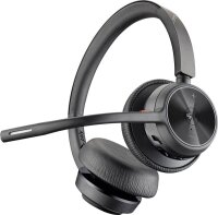 poly Voyager 4320 Teams Bluetooth-Headset schwarz