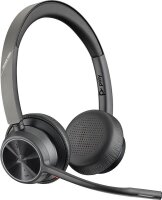 poly Voyager 4320 Teams Bluetooth-Headset schwarz