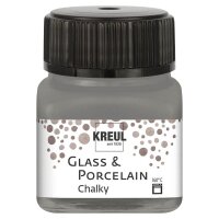 KREUL Chalky Porzellanfarben schwarz 20,0 ml