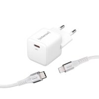 Intenso W30C + C315L Lightning-Kabel GaN-Ladeadapter...