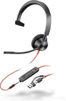 poly Blackwire 3315 Headset schwarz