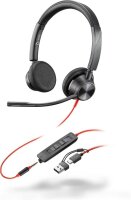 poly Blackwire 3325 Teams Headset schwarz