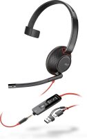 poly Blackwire 5210 Headset schwarz
