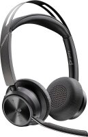 poly VoyagerFocus 2 UC Bluetooth-Headset schwarz