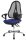 Topstar Bürostuhl Open Point SY Deluxe, OP290U G26 Stoff blau, Gestell chrom