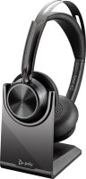 poly VoyagerFocus 2 UC Bluetooth-Headset schwarz