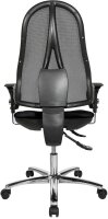 Topstar Bürostuhl Open Point SY Deluxe, OP290UG20 Stoff schwarz, Gestell chrom