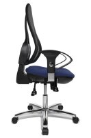 Topstar Bürostuhl Open Point SY Deluxe, OP290UG20 Stoff schwarz, Gestell chrom