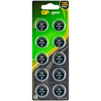 GP Knopfzellen CR2025 Lithium 3,0 V, 10 St.