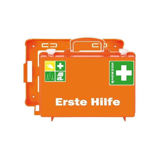 SÖHNGEN Erste-Hilfe-Koffer SN-CD DIN 13157 + Erweiterung orange