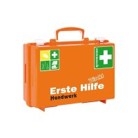SÖHNGEN Erste-Hilfe-Koffer DIREKT Handwerk DIN 13157 + Erweiterung orange