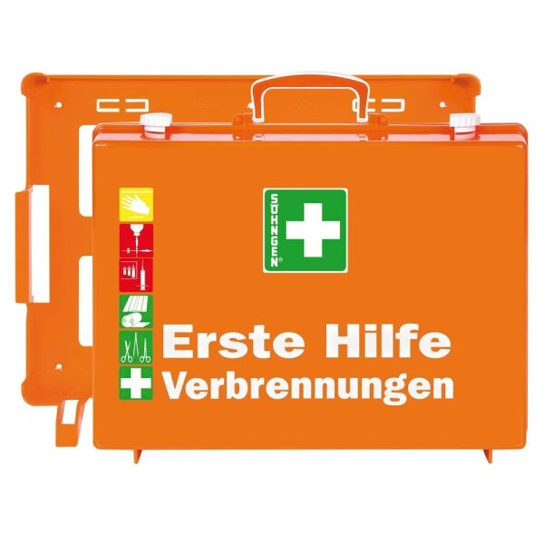 SÖHNGEN Erste-Hilfe-Koffer MT-CD Brandverletzungen orange