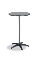 barths Duo Stehtisch rund Spanplatte anthrazit 70,0 x...