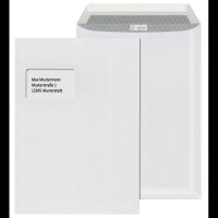 ÖKI Versandtaschen DIN C4 mit Fenster weiß 250...