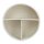 relaxdays Stiftehalter creme Lederimitat 3 Fächer 16,0 x 16,0 x 11,5 cm
