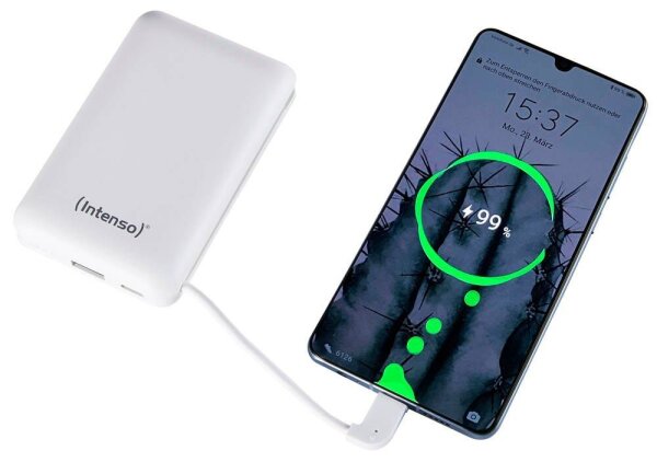 Intenso XC10000 Powerbank 10.000 mAh weiß