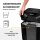 Fellowes Powershred LX25 Aktenvernichter mit Partikelschnitt P-4, 4 x 37 mm, bis 6 Blatt, schwarz