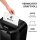 AKTION: Fellowes Powershred LX41 Aktenvernichter mit Partikelschnitt P-4, 4 x 12 mm, bis 8 Blatt, schwarz mit 10 Euro CashBack
