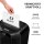 AKTION: Fellowes Powershred LX70 Aktenvernichter mit Partikelschnitt P-4, 4 x 40 mm, bis 11 Blatt, schwarz mit 20 Euro CashBack