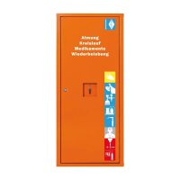 SÖHNGEN Medizinschrank Notfallmedizin ohne Norm orange