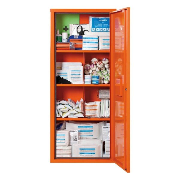 SÖHNGEN Medizinschrank Verbandstoffe ohne Norm orange