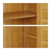 relaxdays Waschmaschinenschrank, 10020299_0 braun 3 Fachböden 70,0 x 22,5 x 176,0 cm