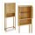 relaxdays Waschmaschinenschrank, 10020299_0 braun 3 Fachböden 70,0 x 22,5 x 176,0 cm